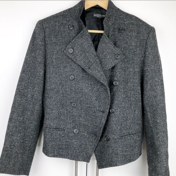 Double Breasted Wool Blazer - Picture 3 of 8